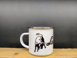 Laborghini Trattori Emaille Tasse
